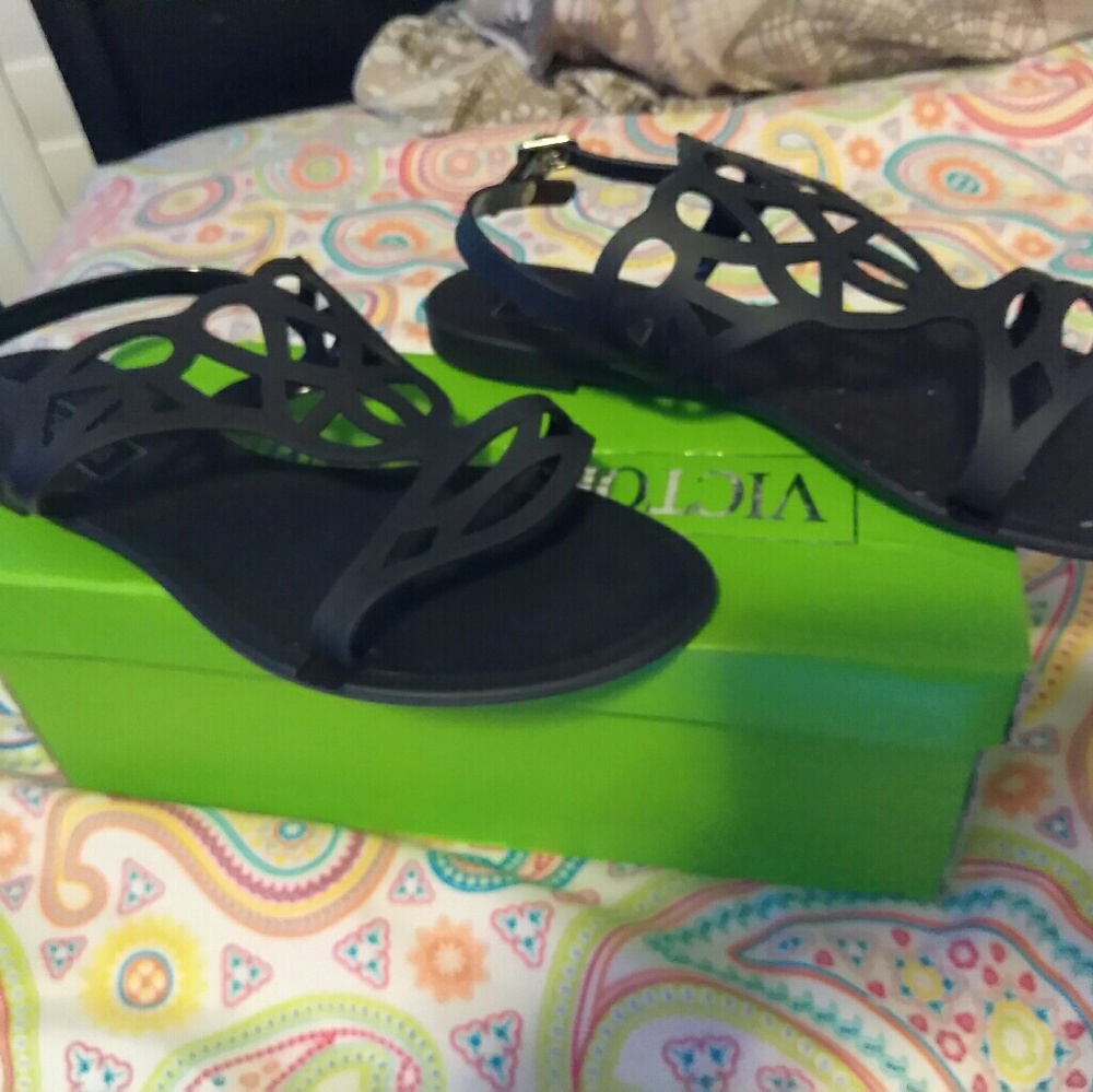 Black sandals